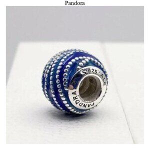 Pandora Blue Wave Charm